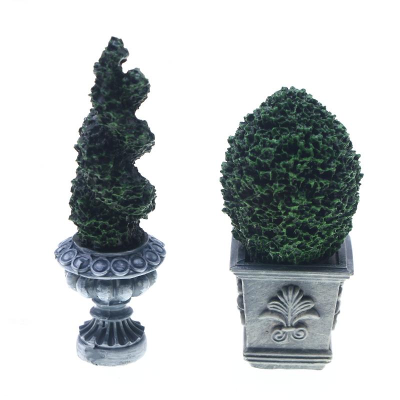 Bonsai Garden House - 정원 조경 장식 인형 집 분재