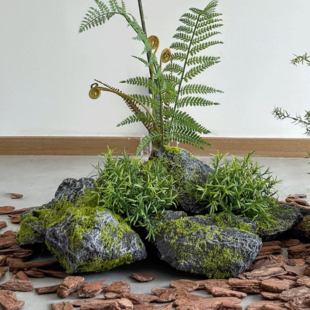 Landscape Bonsai Garden - 날씨에 강한 인조석, 테라리움용 사실적인 조경석,