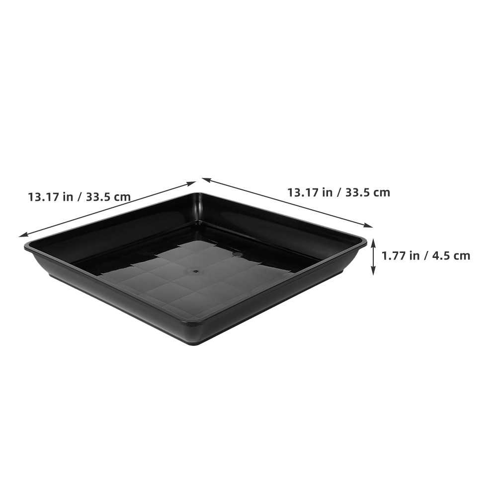 2개입 사각형 플라스틱 화분 받침, 두꺼운 재질, 화분 - Drip Tray Saucer 리뷰 및 가격