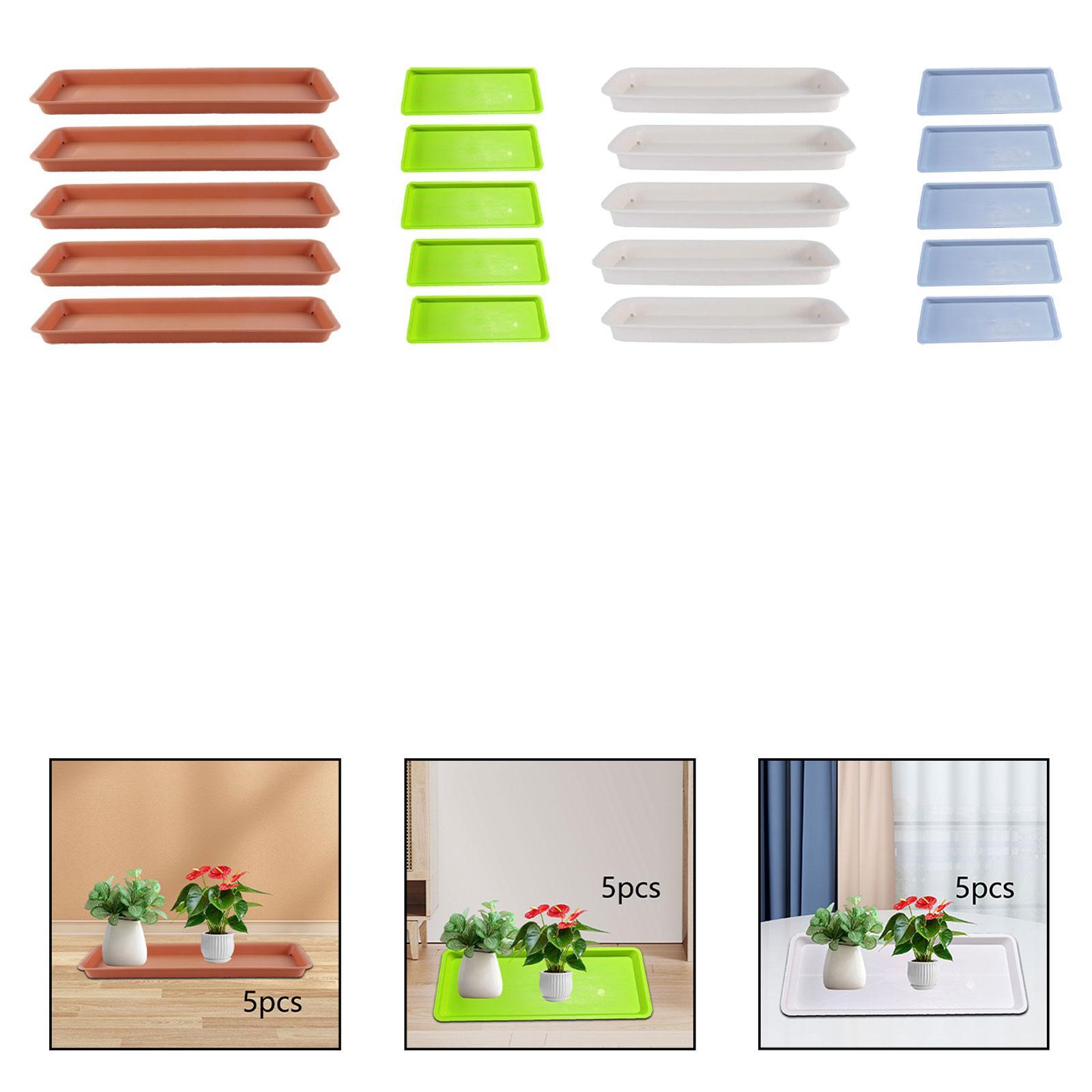 테라스용 높이가 있는 화분, 직사각형 플랜터 받침대,  - Drip Tray Saucer 리뷰 및 가격