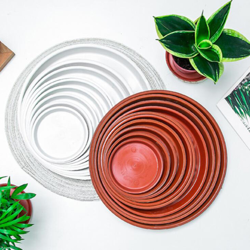 10pcs 플라스틱 꽃 냄비 트레이 기본 식물 접시 라 - Drip Tray Saucer 리뷰 및 가격