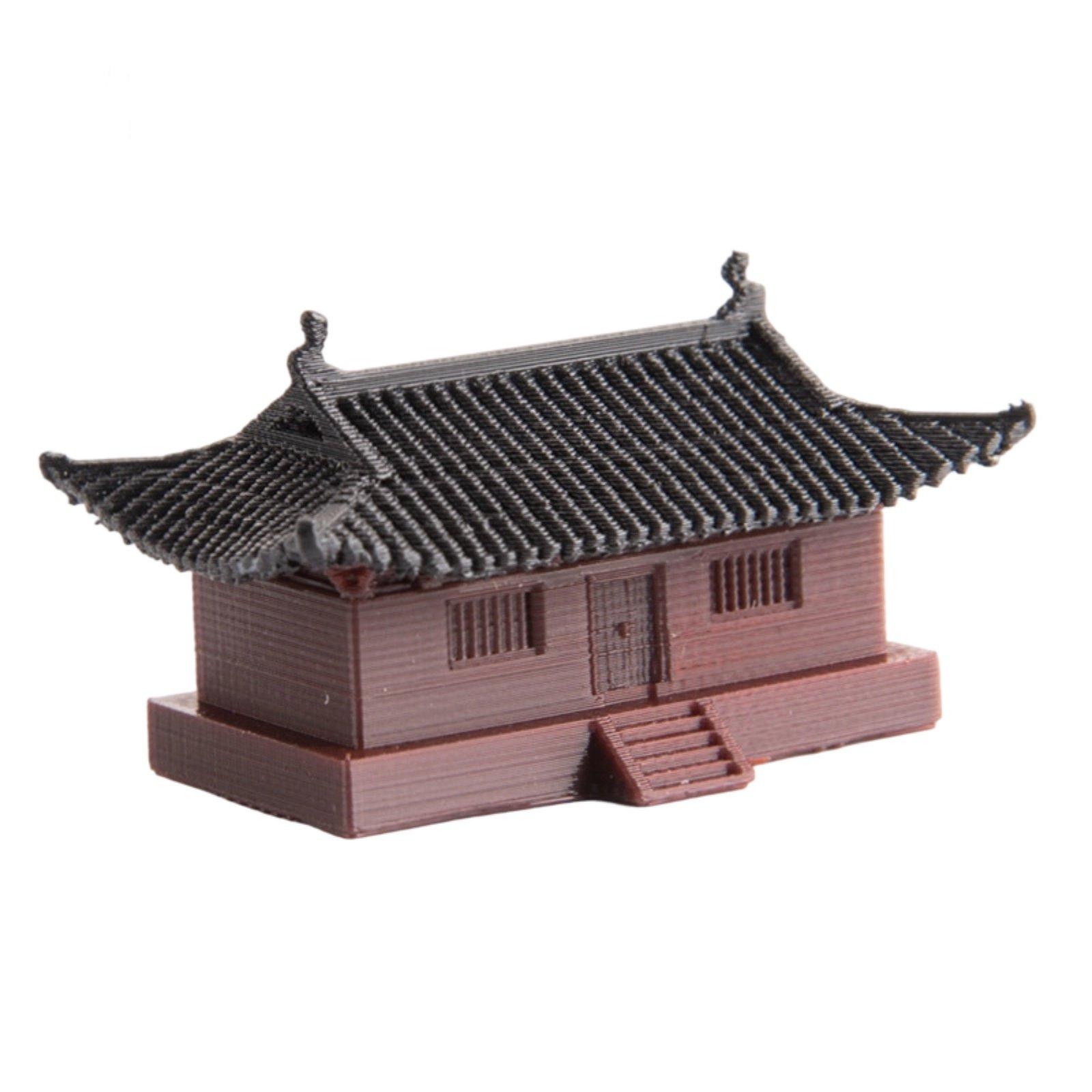 수공예로 제작된 레진 소재의 집 모형 장식품으로, 분재 - Bonsai Garden House 리뷰 및 가격