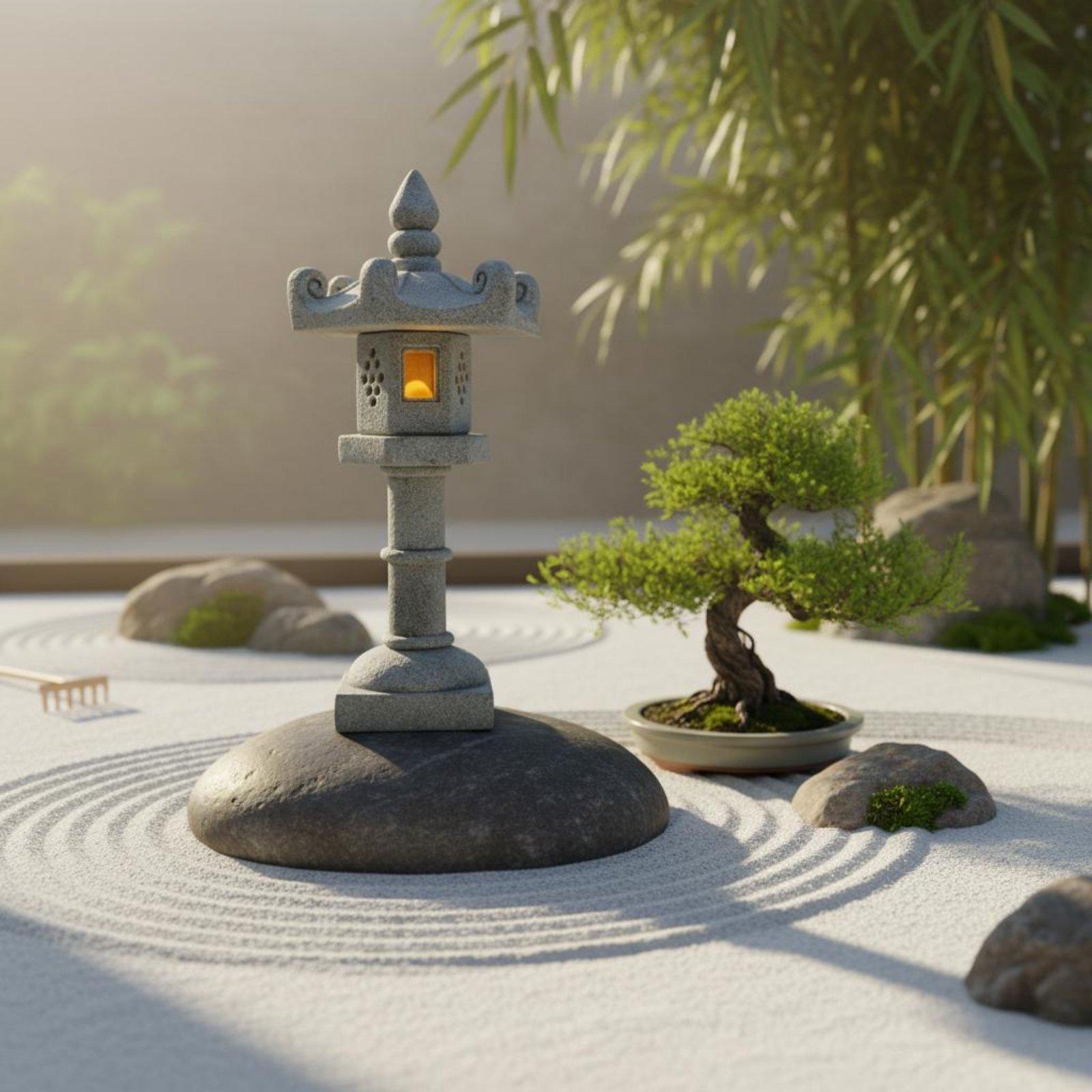 조경용 랜턴 일본식 랜턴 돌 탁상용 미니 풍경 장식품( - Landscape Bonsai Garden 리뷰 및 가격