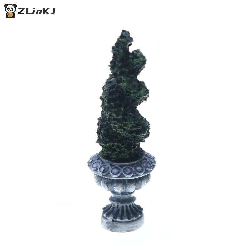 ▶ 1PCS 시뮬레이션 녹색 식물 화분 모델 1/12  - Bonsai Garden House 리뷰 및 가격