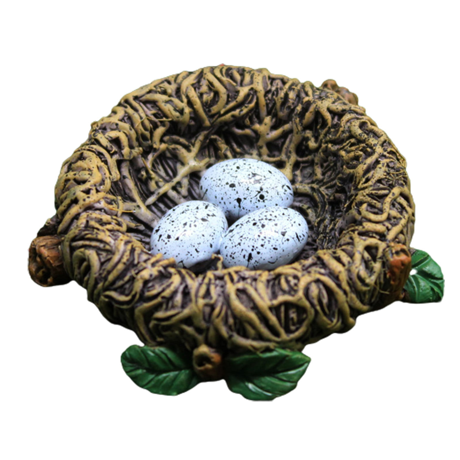 창의적인 시뮬레이션 새와 새집 장식품 레진 정원 분재  - Bonsai Garden House 리뷰 및 가격