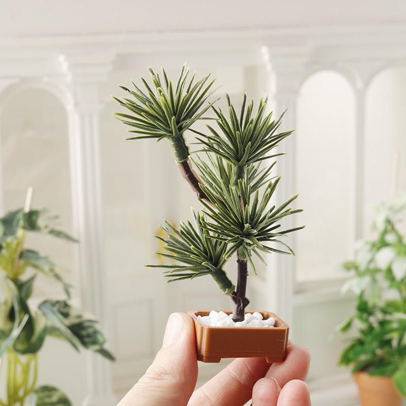 1개 미니어처 정원 분재 장식 1/12 인형집 시뮬레이 - Landscape Bonsai Garden 리뷰 및 가격